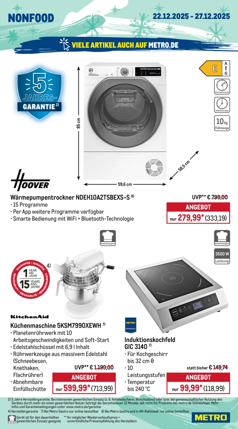 METRO Prospekt vom 22.12.2025, Seite 38