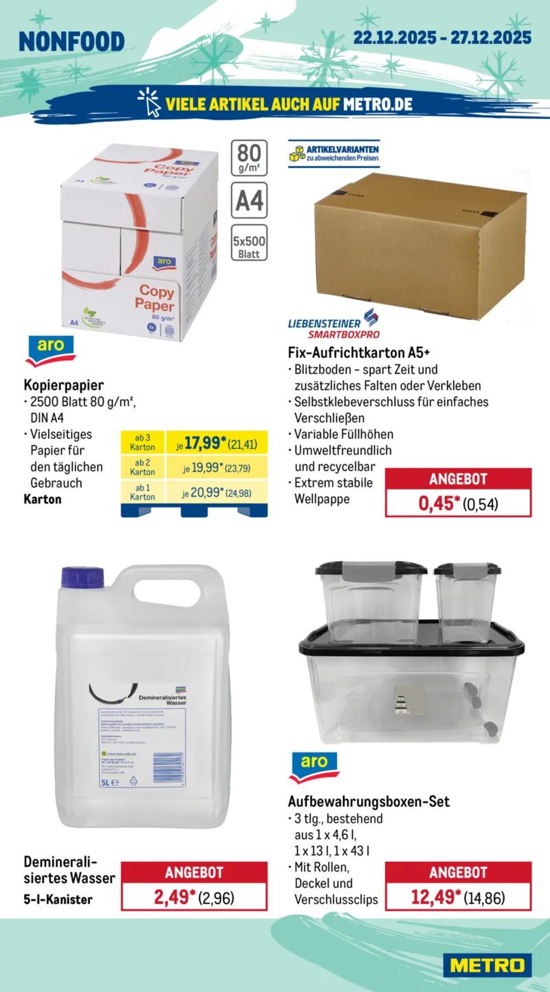 METRO Prospekt vom 22.12.2025, Seite 49