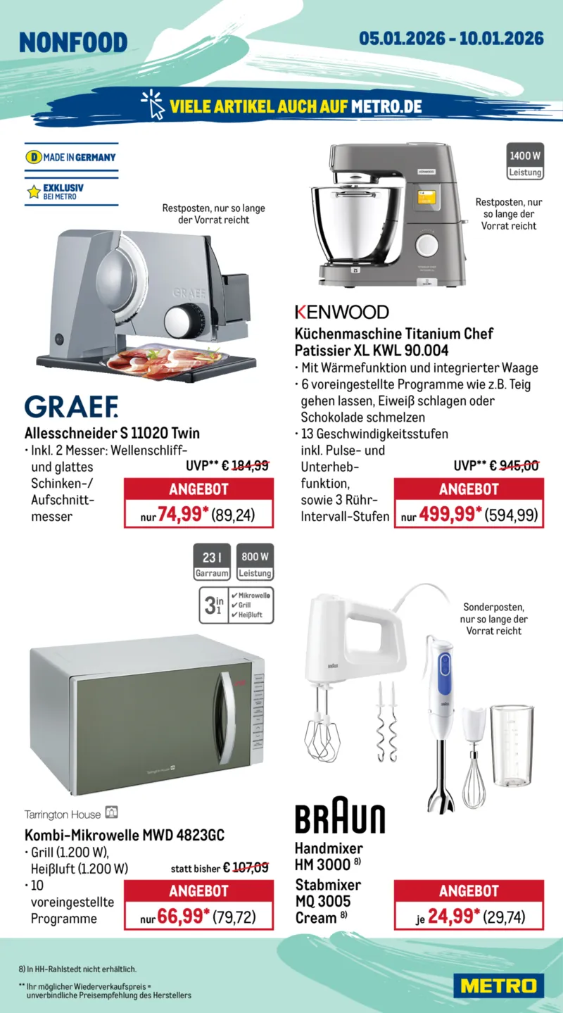 METRO Prospekt vom 05.01.2026, Seite 38