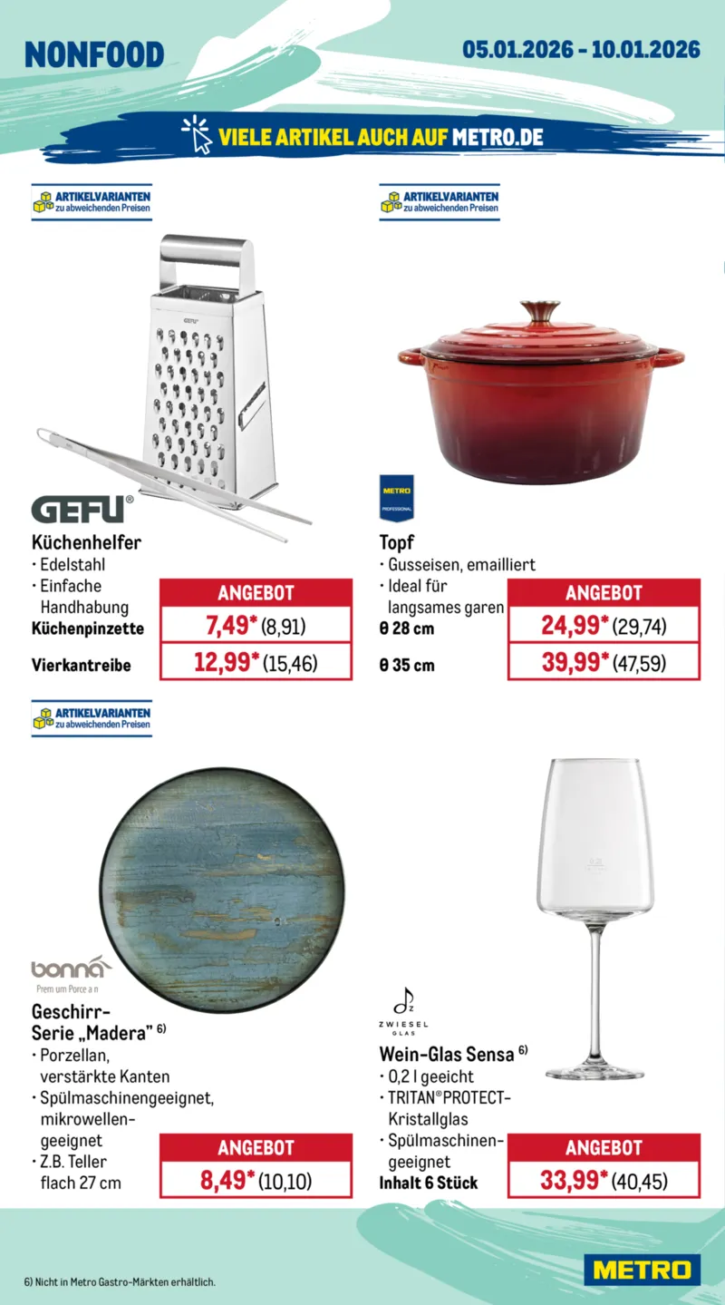 METRO Prospekt vom 05.01.2026, Seite 42