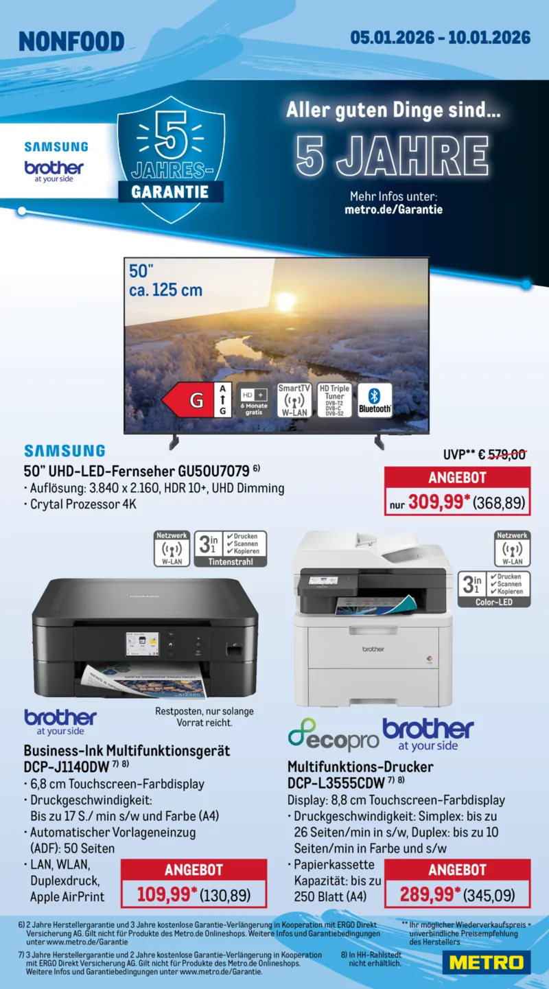 METRO Prospekt vom 05.01.2026, Seite 45