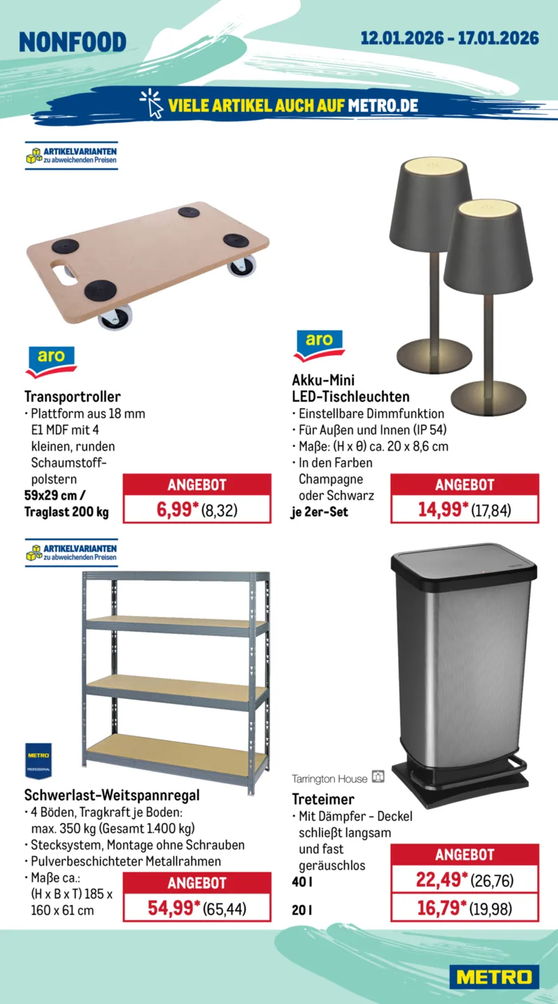 METRO Prospekt vom 12.01.2026, Seite 46