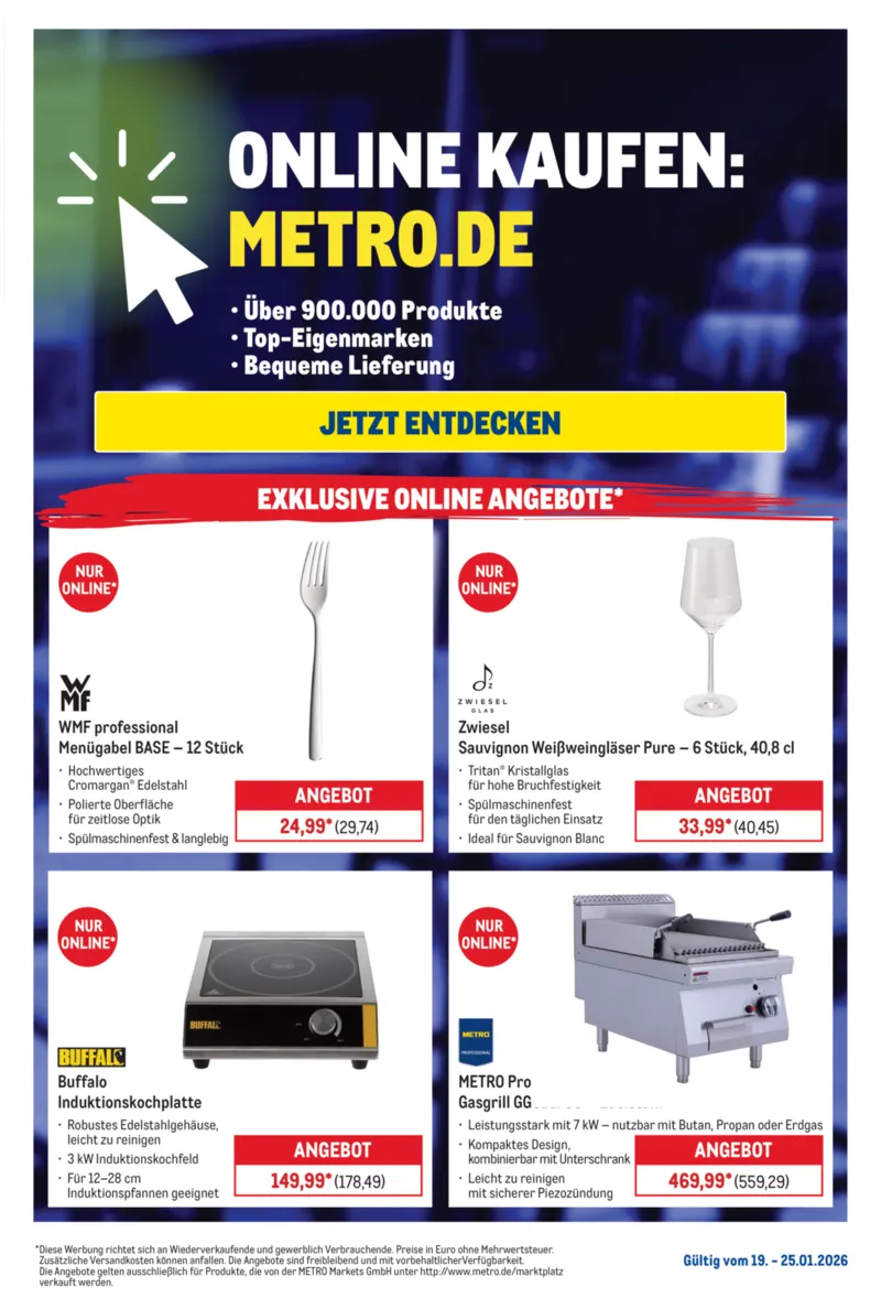 METRO Prospekt vom 19.01.2026, Seite 1