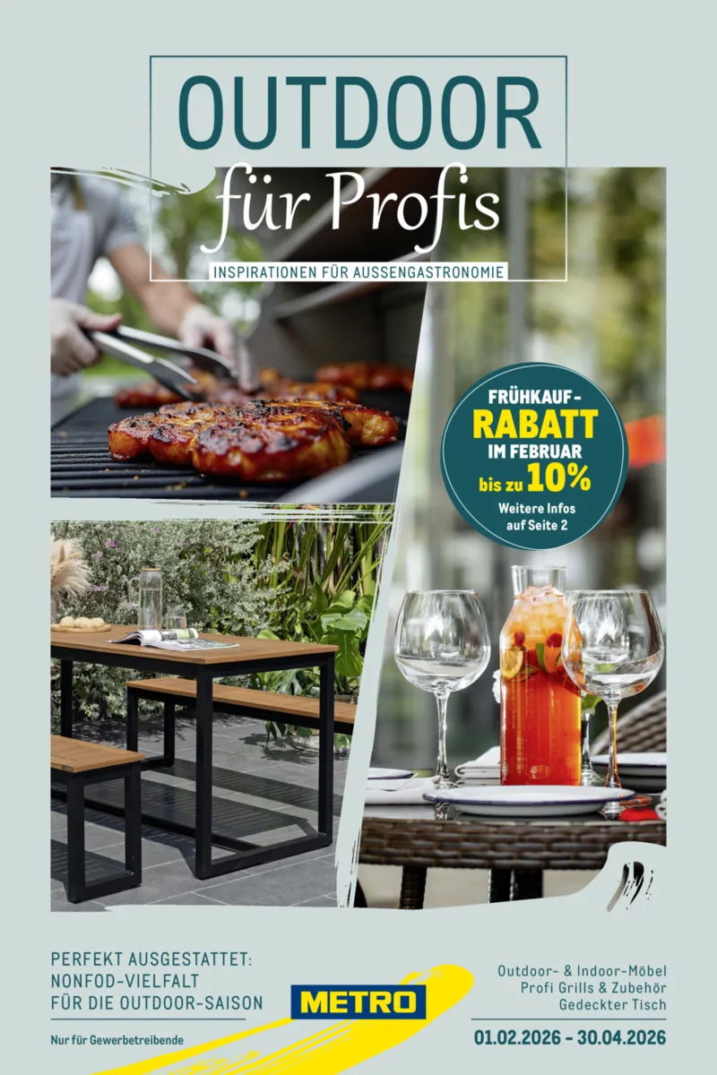 METRO Prospekt vom 01.02.2026, Seite 1
