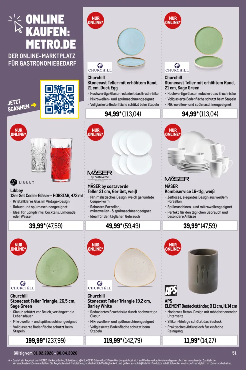 METRO Prospekt vom 01.02.2026, Seite 100