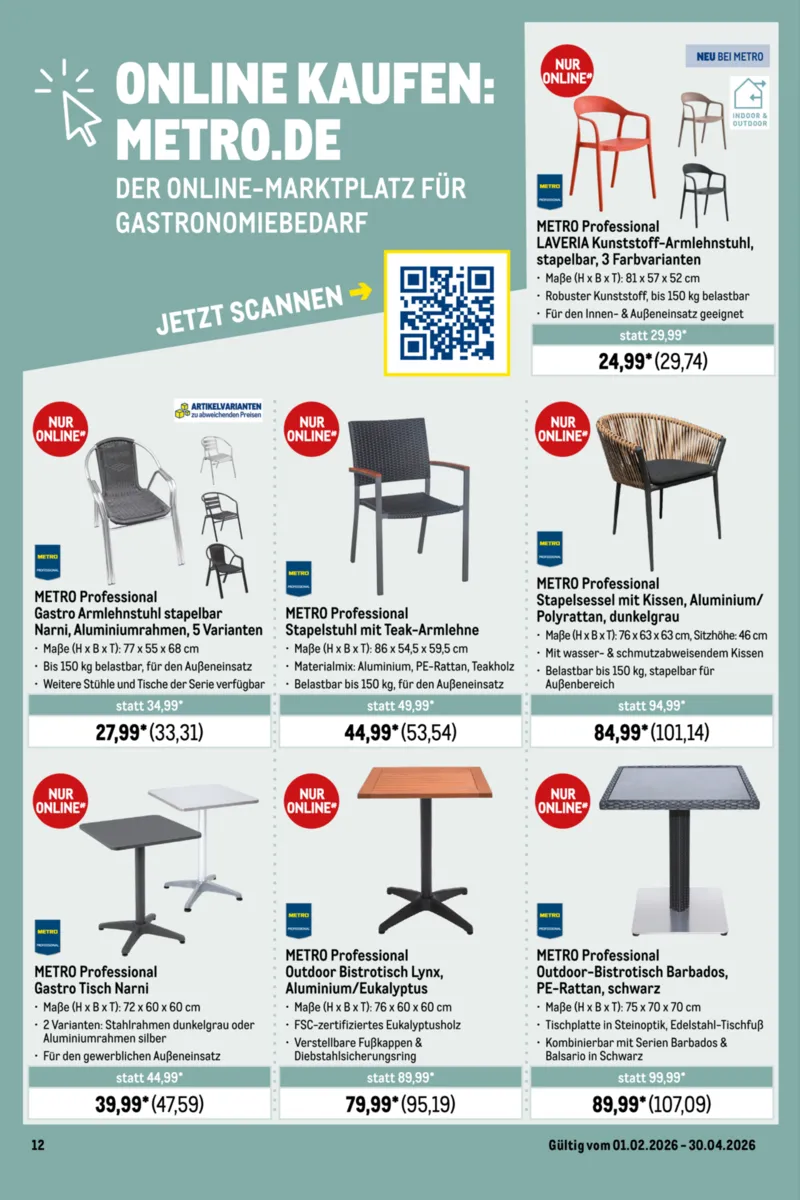 METRO Prospekt vom 01.02.2026, Seite 22