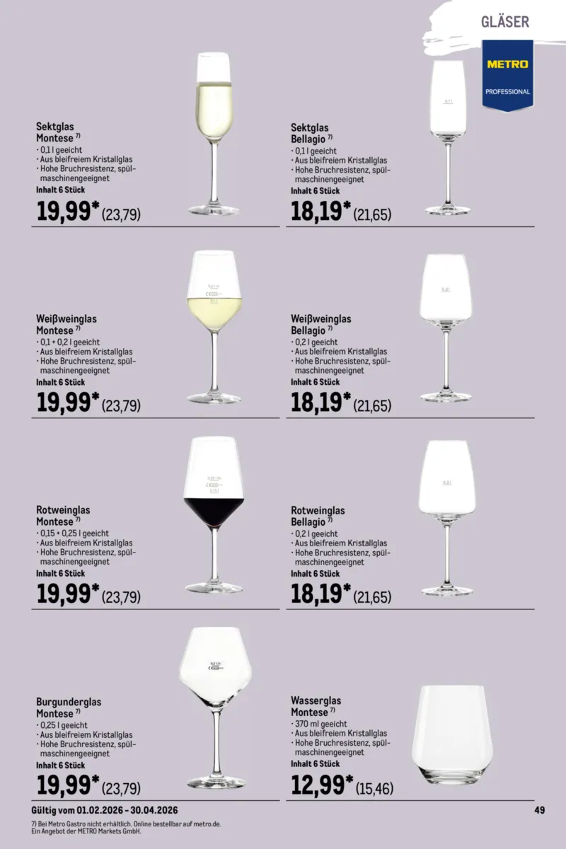 METRO Prospekt vom 01.02.2026, Seite 96