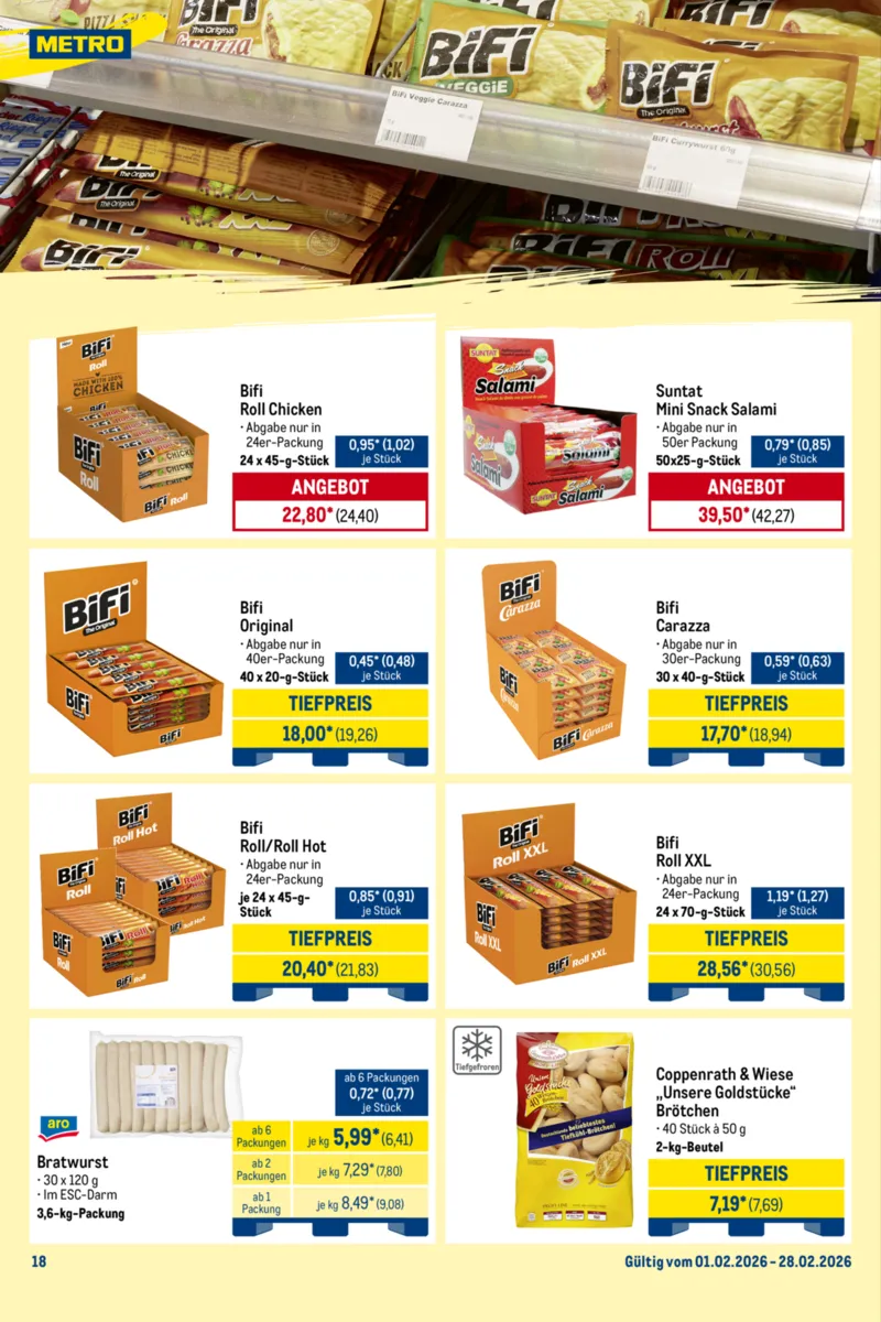METRO Prospekt vom 01.02.2026, Seite 18