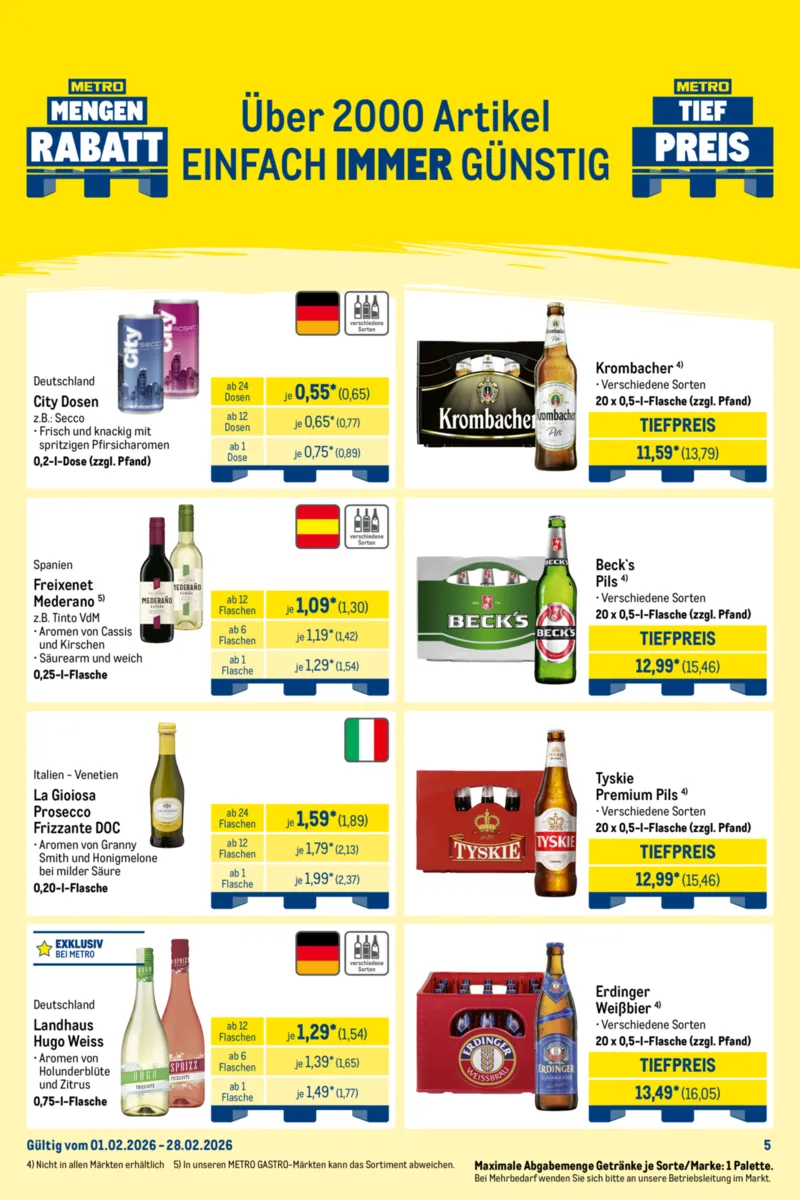 METRO Prospekt vom 01.02.2026, Seite 5