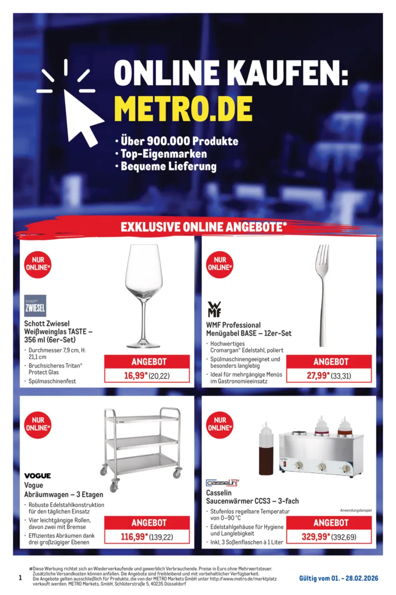 METRO Prospekt vom 01.02.2026, Seite 41