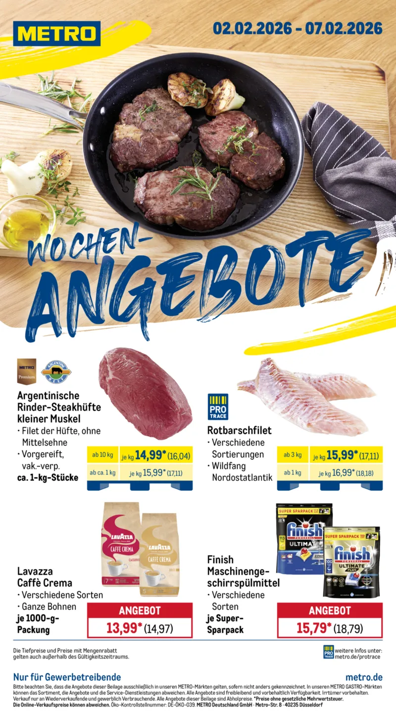 METRO Prospekt vom 02.02.2026, Seite 1