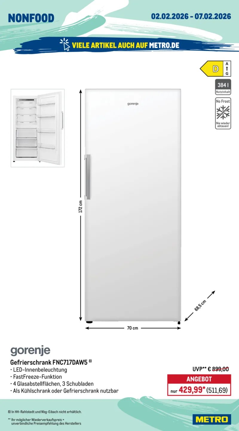 METRO Prospekt vom 02.02.2026, Seite 38