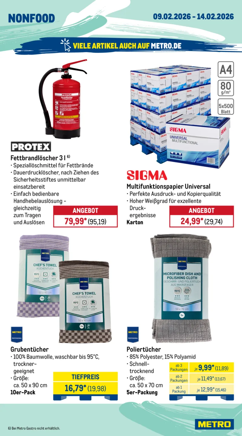 METRO Prospekt vom 09.02.2026, Seite 22