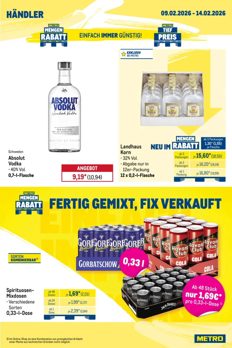 METRO Prospekt vom 09.02.2026, Seite 10