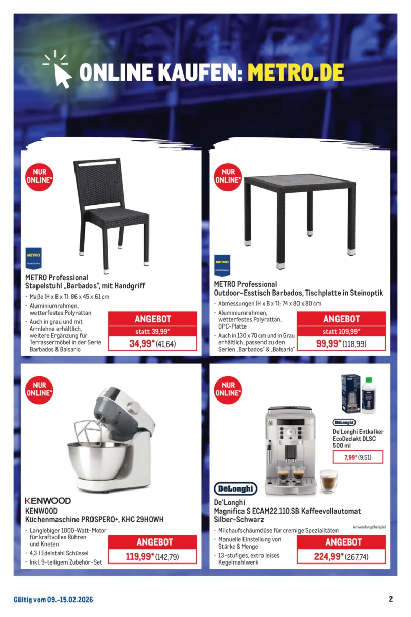 METRO Prospekt vom 09.02.2026, Seite 2