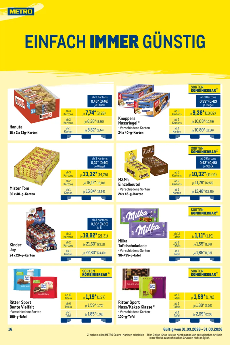 METRO Prospekt vom 01.03.2026, Seite 16