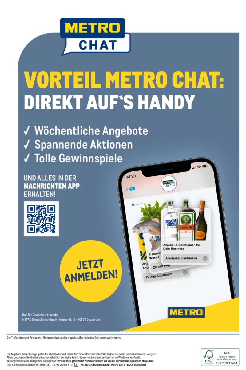 METRO Prospekt vom 01.03.2026, Seite 20