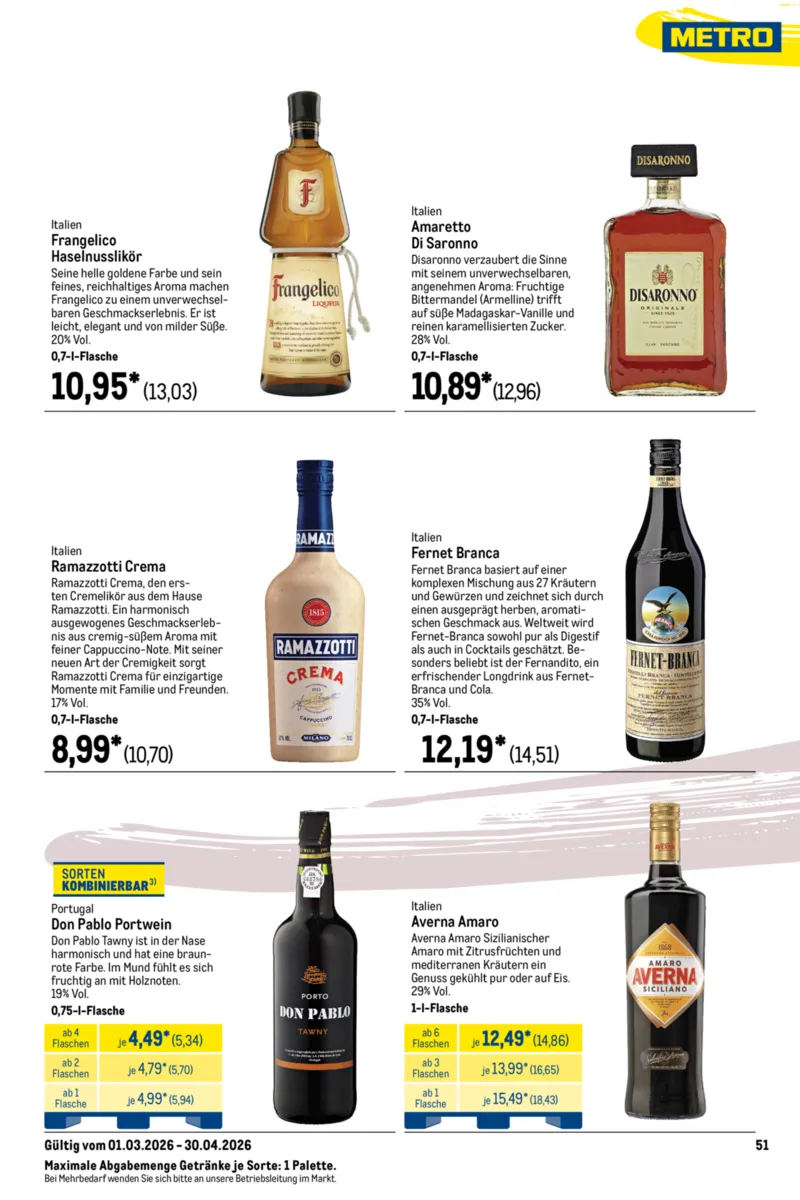 METRO Prospekt vom 01.03.2026, Seite 105