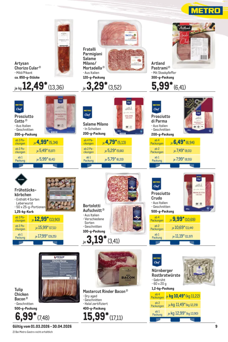 METRO Prospekt vom 01.03.2026, Seite 16