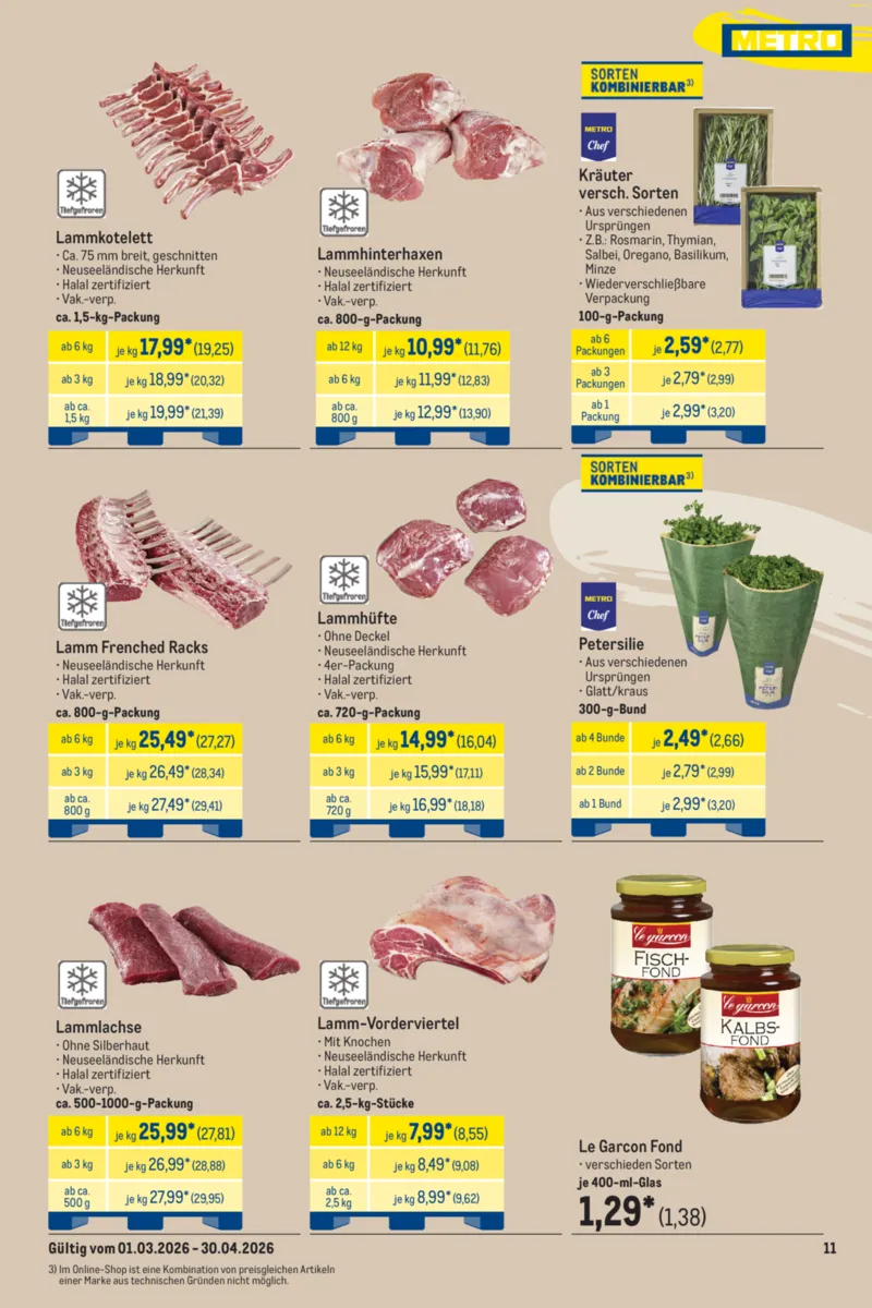 METRO Prospekt vom 01.03.2026, Seite 18