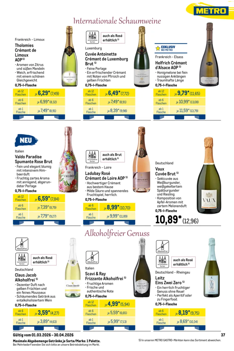 METRO Prospekt vom 01.03.2026, Seite 70