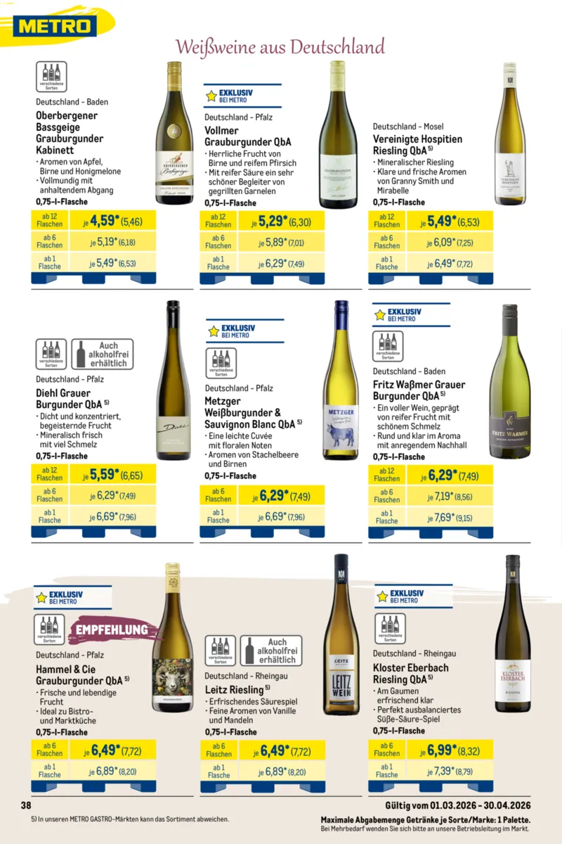 METRO Prospekt vom 01.03.2026, Seite 71
