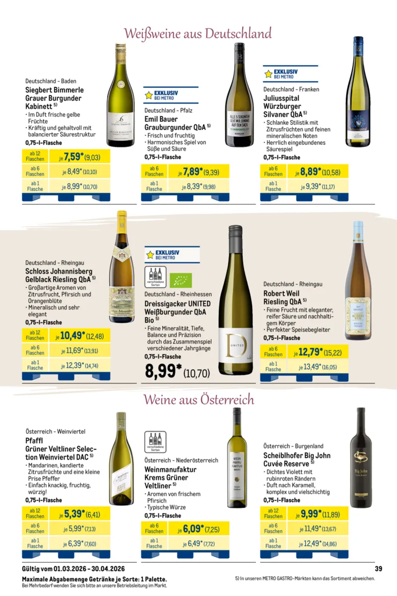 METRO Prospekt vom 01.03.2026, Seite 74