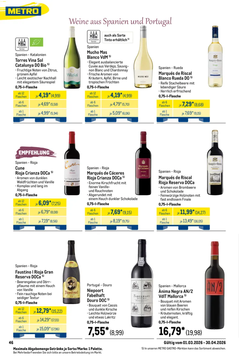 METRO Prospekt vom 01.03.2026, Seite 87