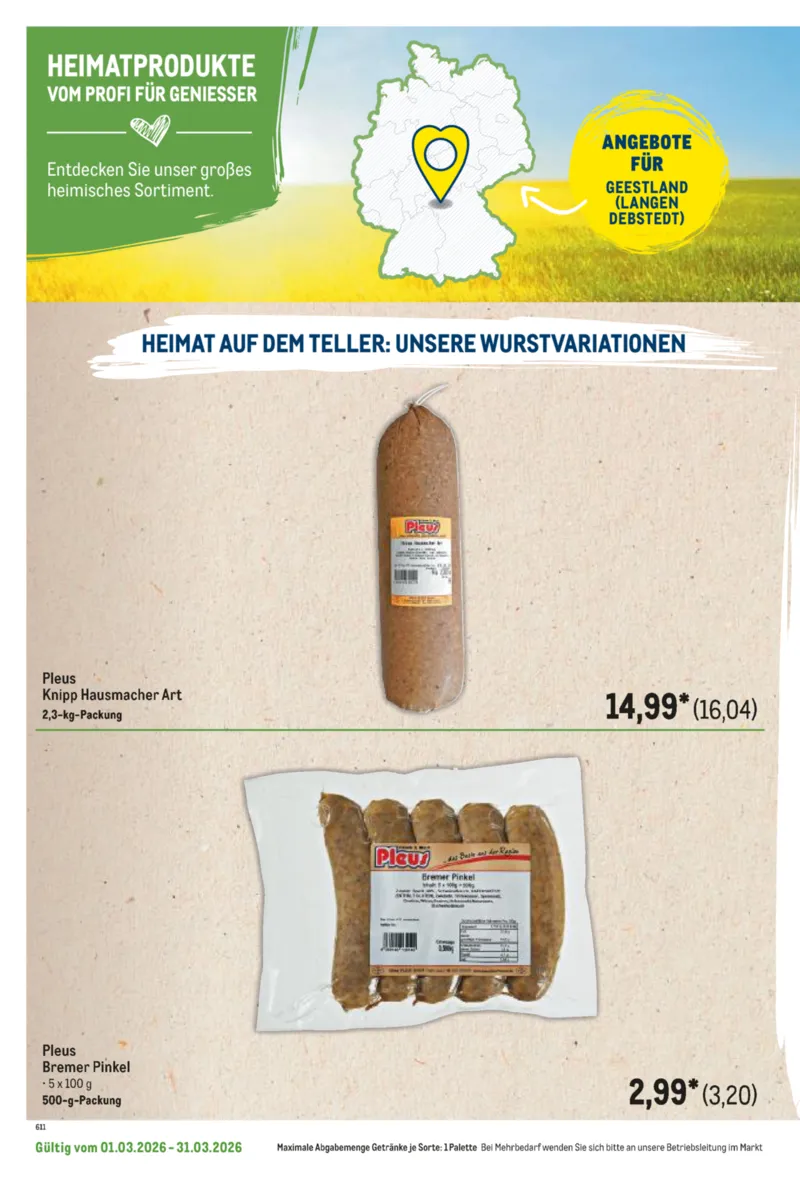 METRO Prospekt vom 01.03.2026, Seite 46