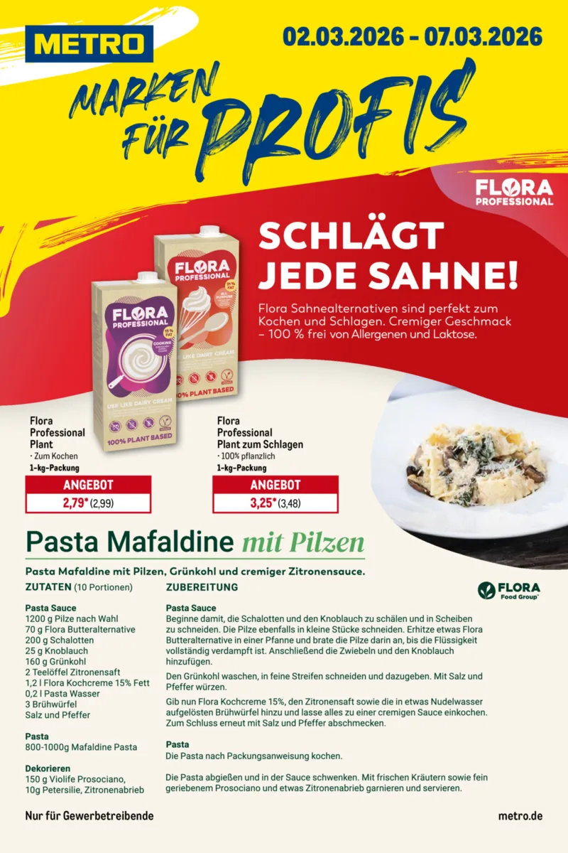 METRO Prospekt vom 02.03.2026, Seite 1