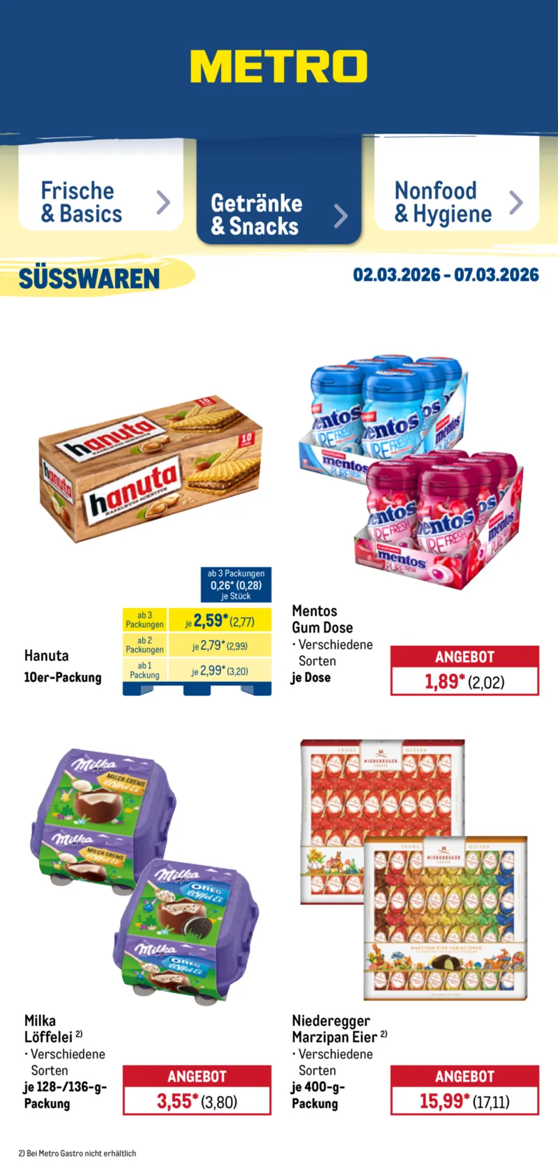 METRO Prospekt vom 02.03.2026, Seite 26