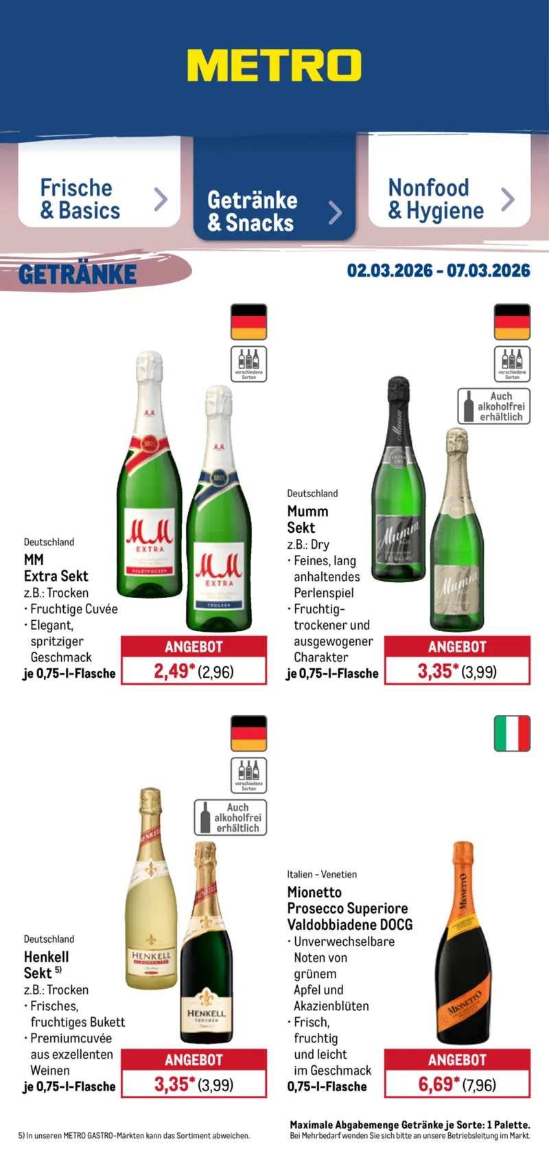 METRO Prospekt vom 02.03.2026, Seite 38