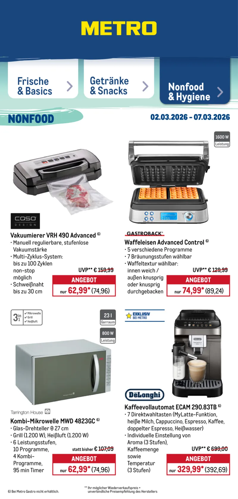 METRO Prospekt vom 02.03.2026, Seite 46