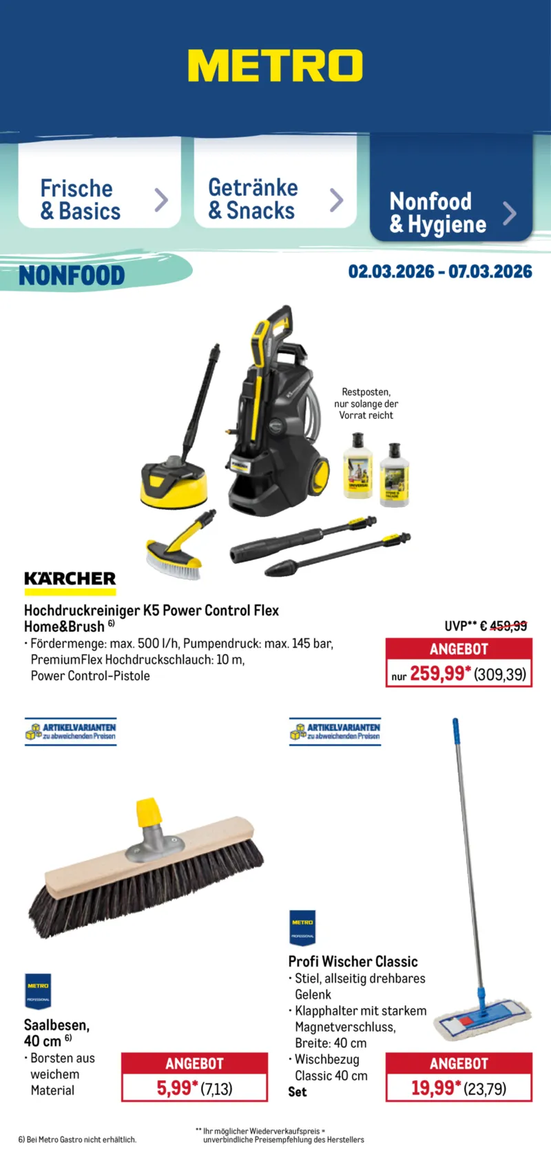 METRO Prospekt vom 02.03.2026, Seite 52