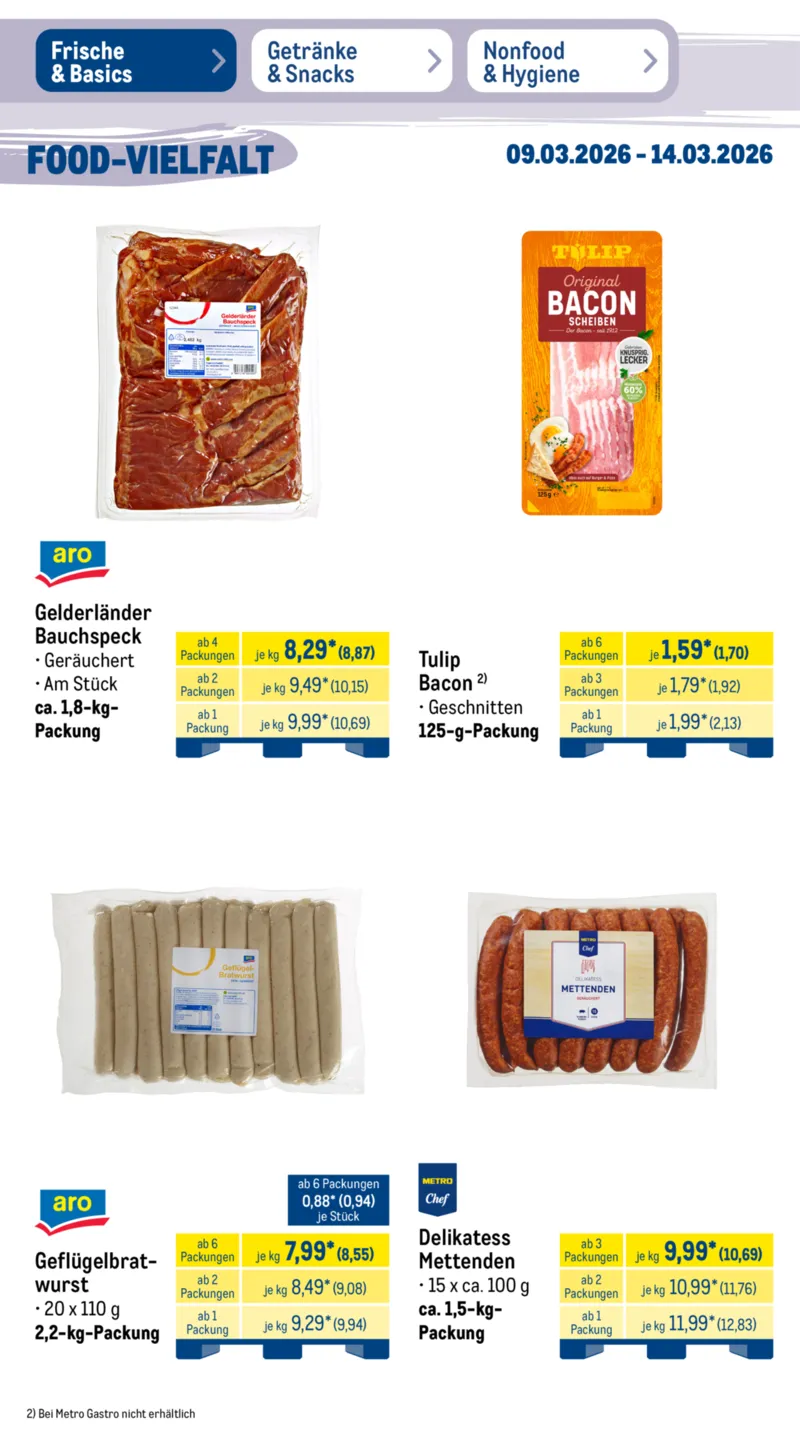 METRO Prospekt vom 09.03.2026, Seite 16