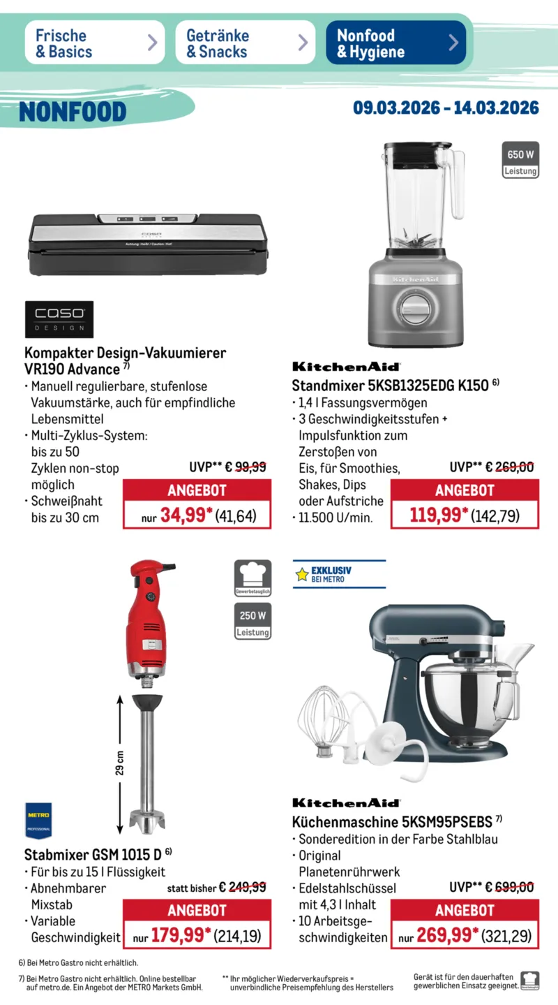 METRO Prospekt vom 09.03.2026, Seite 52