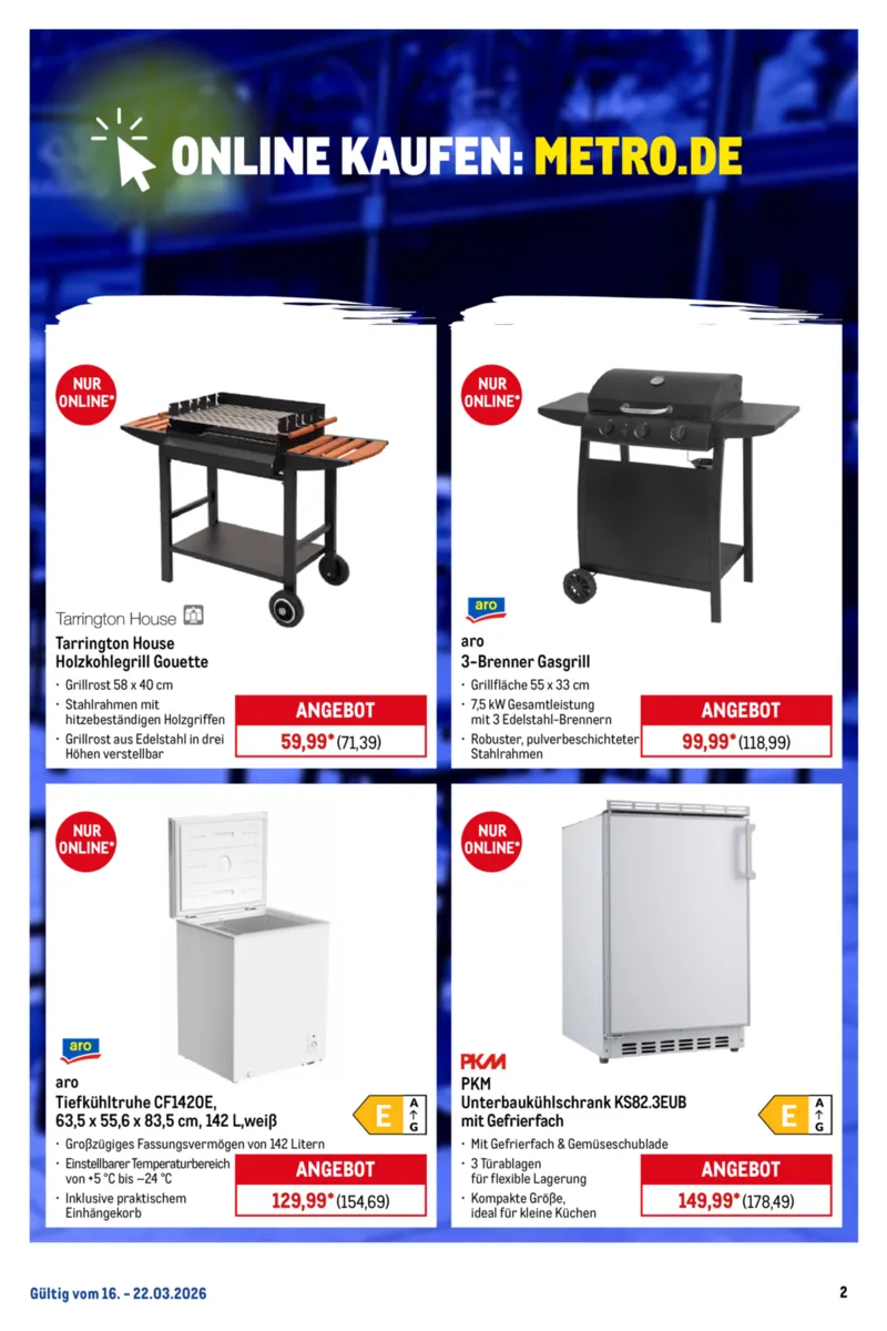 METRO Prospekt vom 16.03.2026, Seite 2