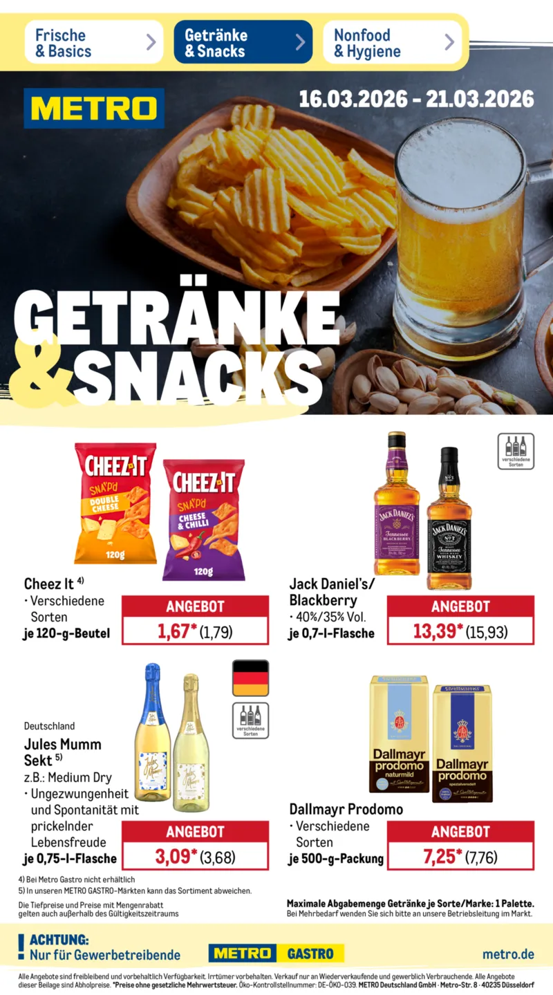 METRO Prospekt vom 16.03.2026, Seite 28