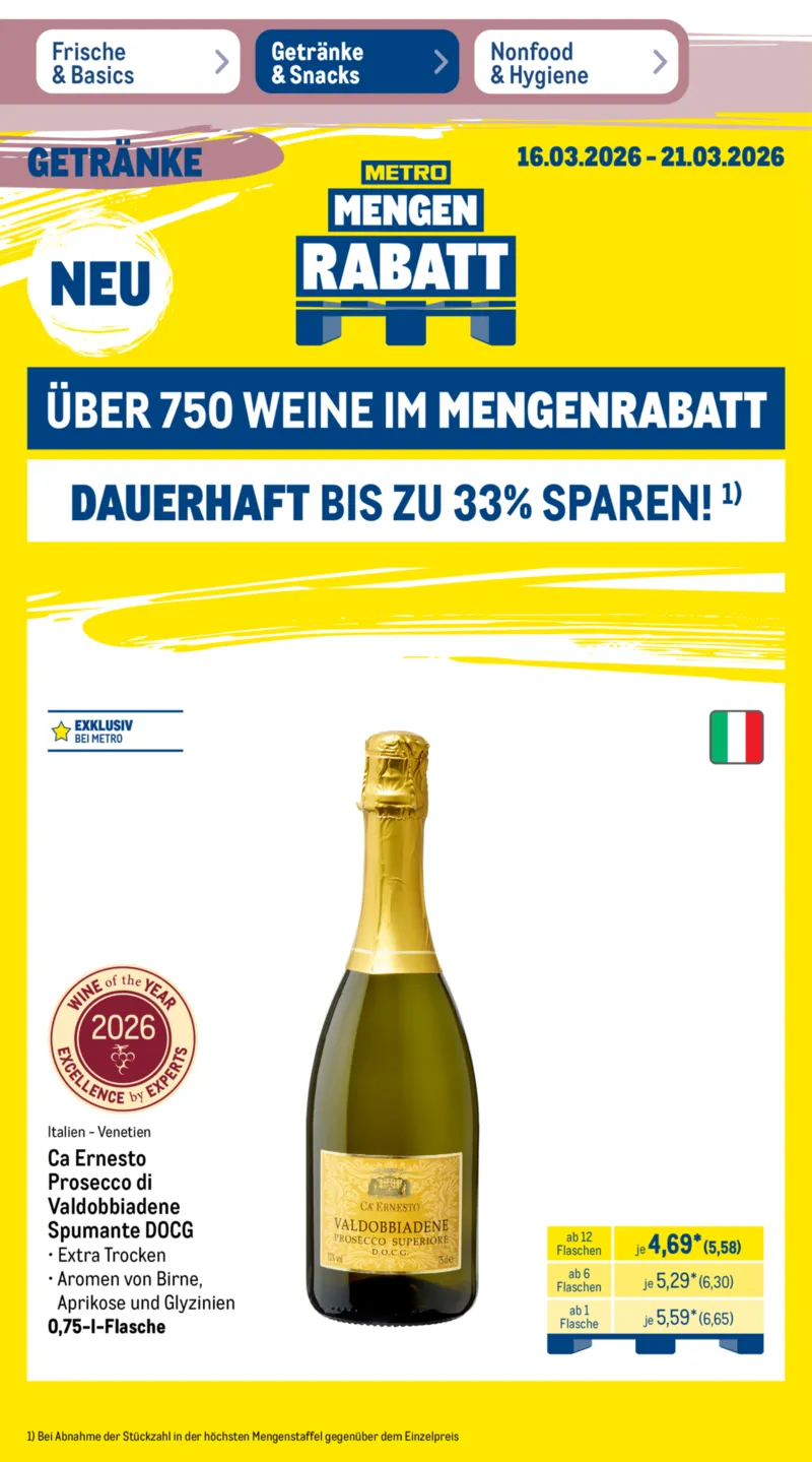 METRO Prospekt vom 16.03.2026, Seite 38