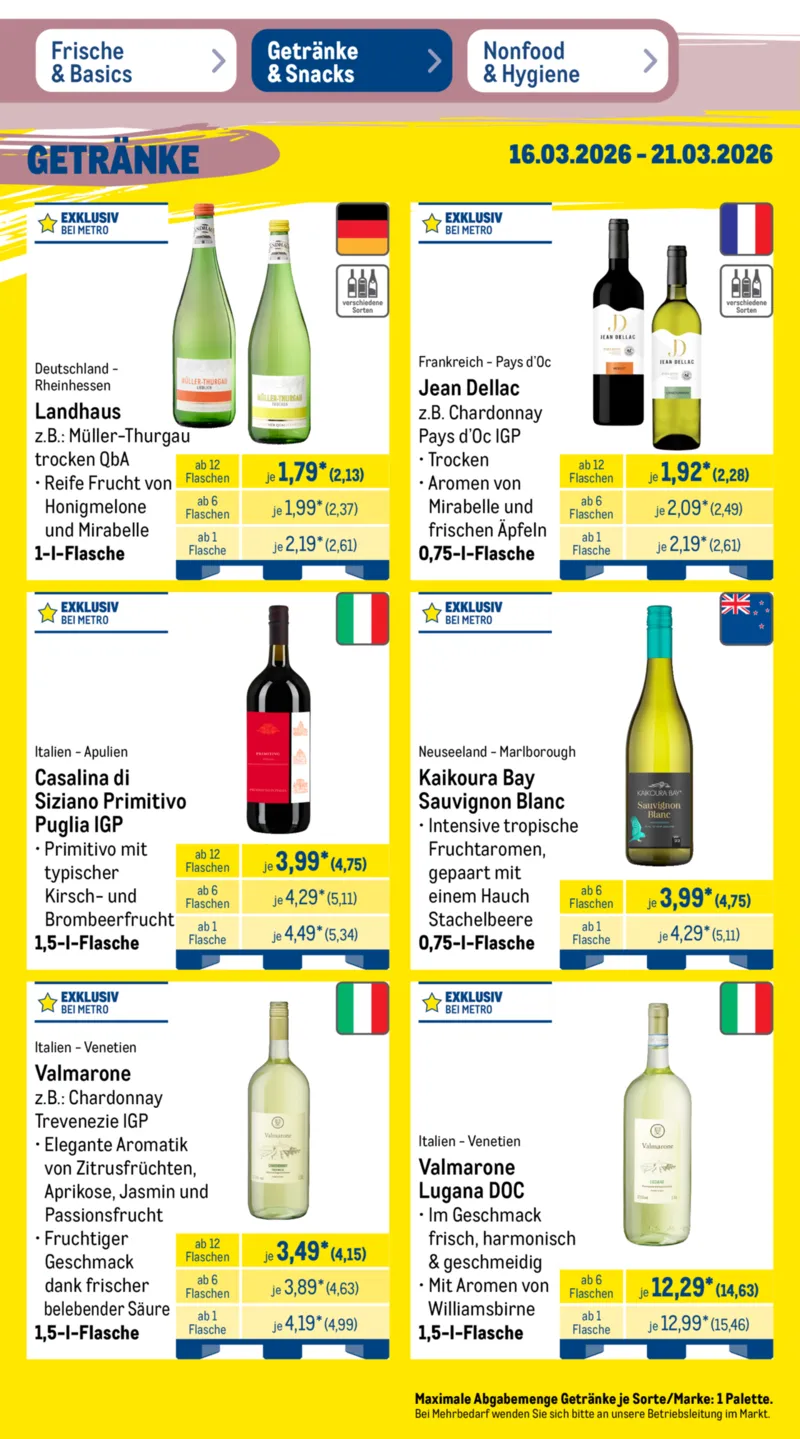METRO Prospekt vom 16.03.2026, Seite 39