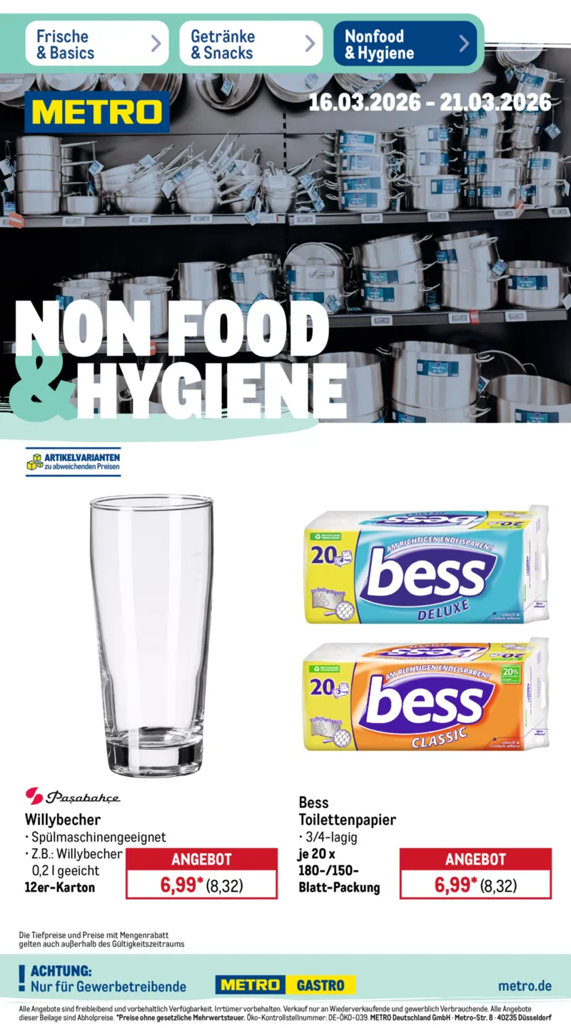 METRO Prospekt vom 16.03.2026, Seite 44