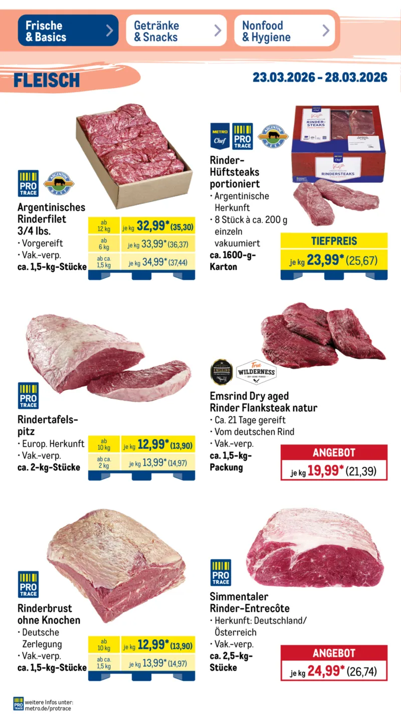 METRO Prospekt vom 23.03.2026, Seite 9
