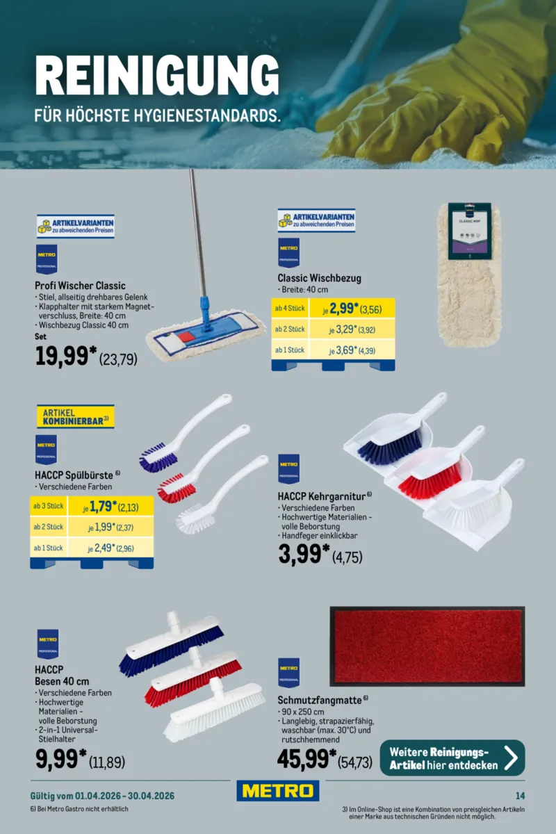 METRO Prospekt vom 27.03.2026, Seite 14