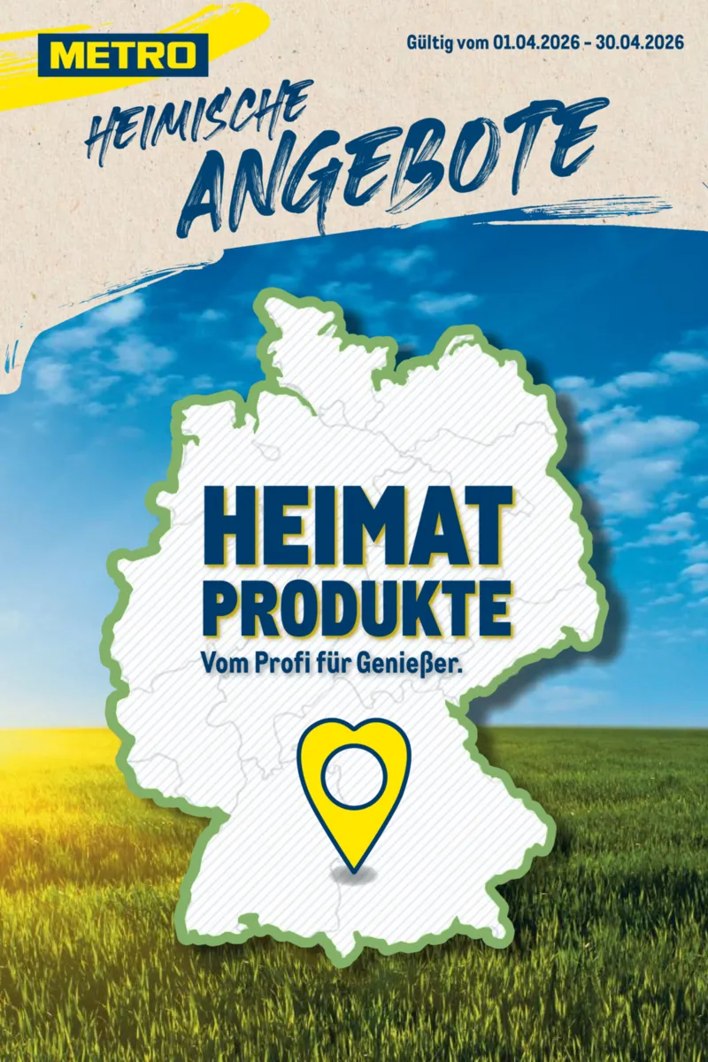 METRO Prospekt vom 27.03.2026, Seite 1