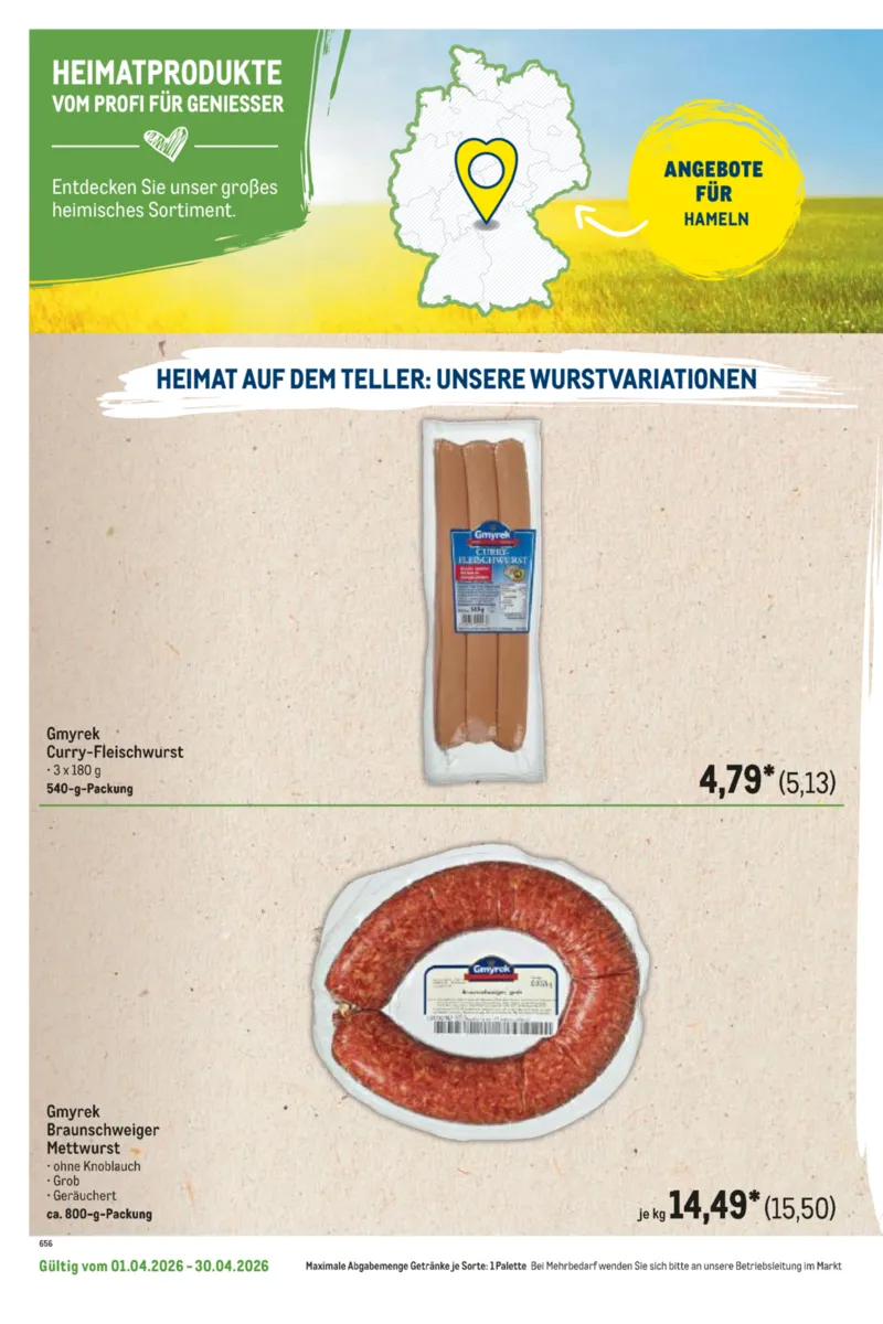 METRO Prospekt vom 27.03.2026, Seite 18