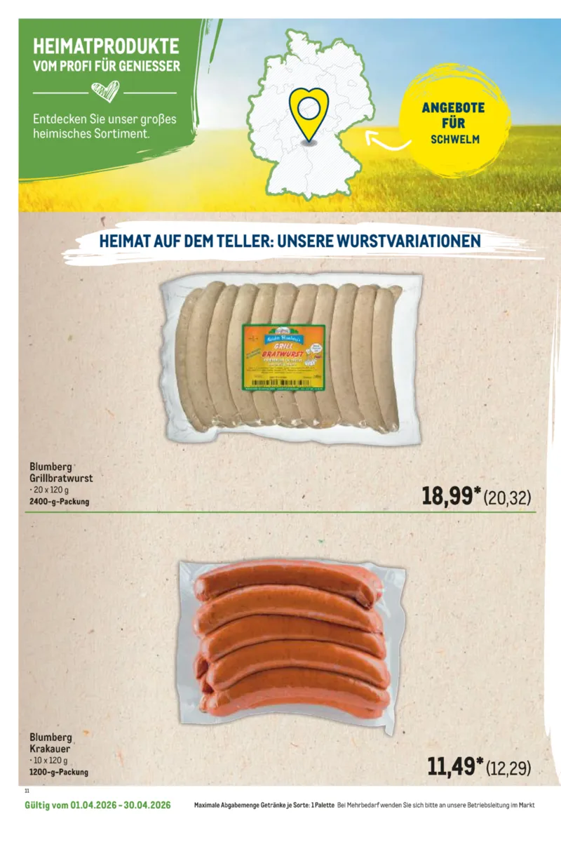 METRO Prospekt vom 27.03.2026, Seite 22