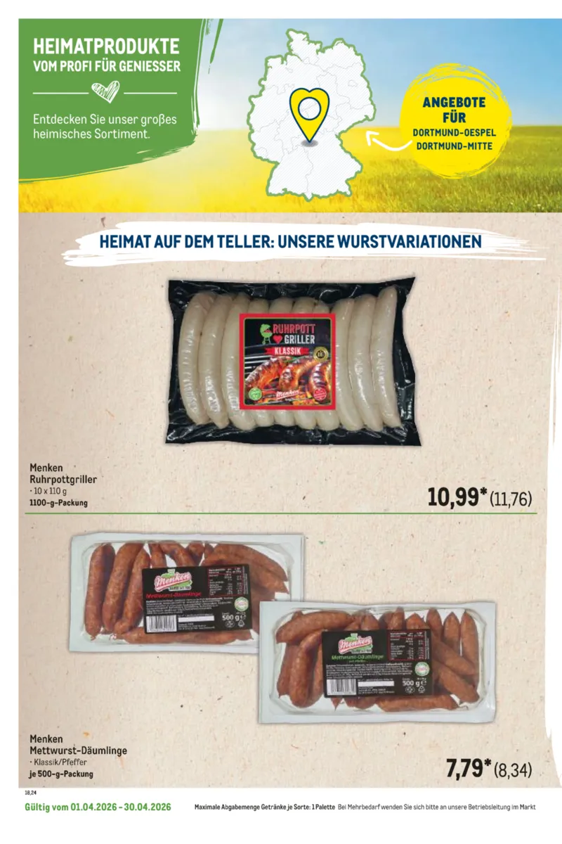 METRO Prospekt vom 27.03.2026, Seite 34