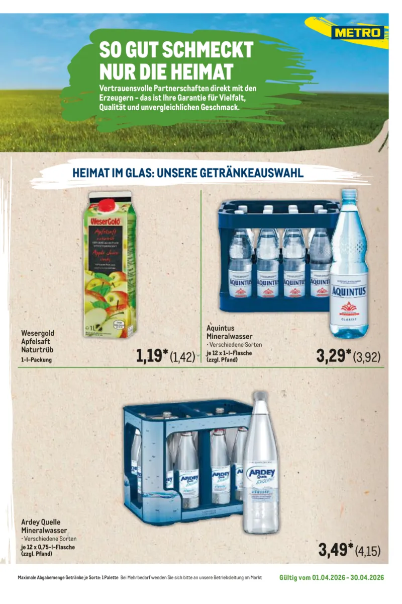 METRO Prospekt vom 27.03.2026, Seite 35