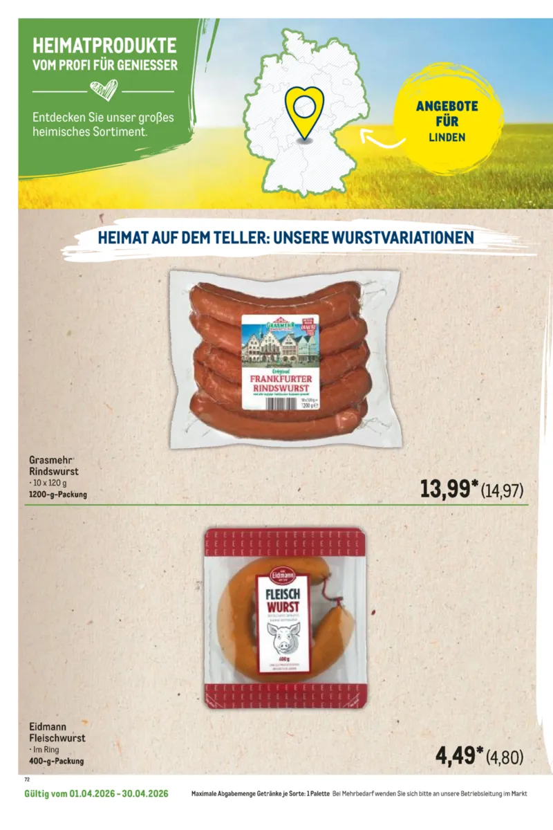 METRO Prospekt vom 27.03.2026, Seite 54