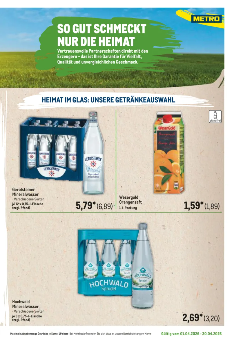 METRO Prospekt vom 27.03.2026, Seite 65